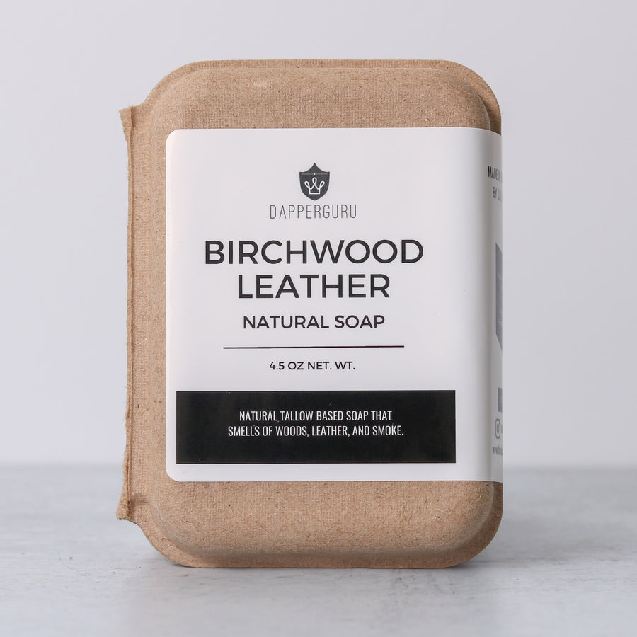 Birchwood Leather Soap